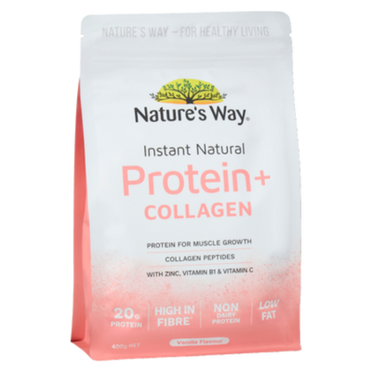 Nature’s Way Instant Natural Protein + Collagen 400g