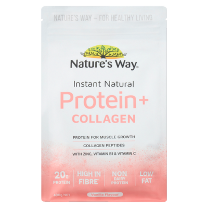 Nature’s Way Instant Natural Protein + Collagen 400g