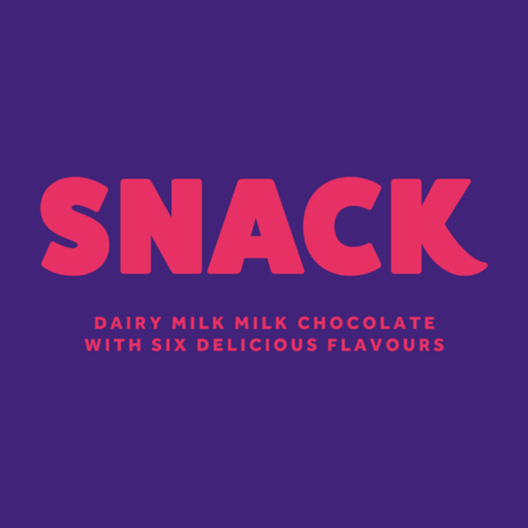 Cadbury Dairy Milk Snack Chocolate Block 180g
