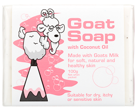 Goat Soap with Coconut Oil 100g