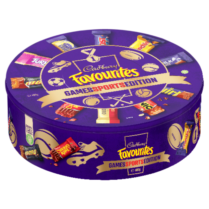 Cadbury Favourites Games Sports Edition 600g