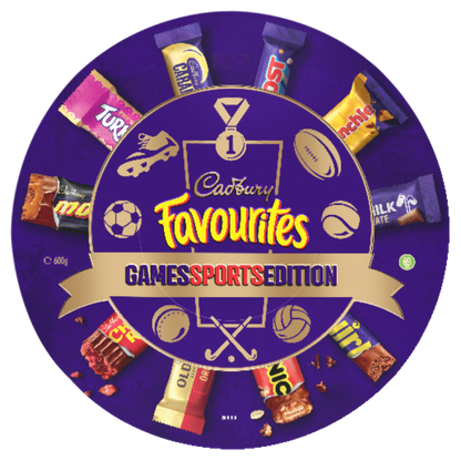 Cadbury Favourites Games Sports Edition 600g