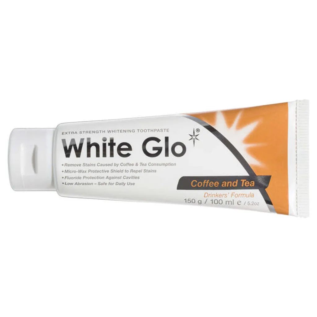 WhiteGlo Coffee & Tea Drinkers Formula Whitening Toothpaste (100ml/150gm)